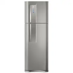 Geladeira/Refrigerador Top Freezer cor Inox 382L Electrolux (TF42S) 220V