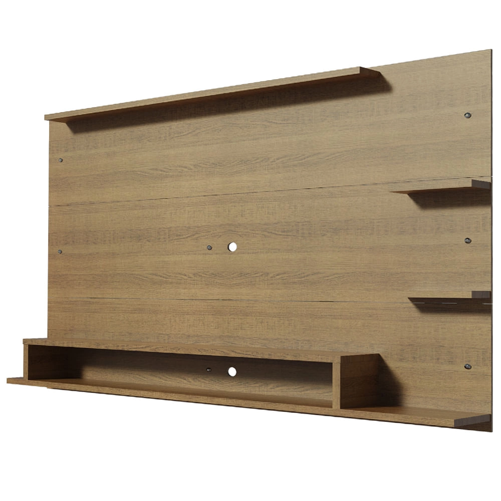 Painel para TV até 60 Polegadas Madesa Alfa Rustic Cor:Rustic