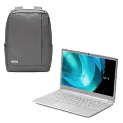 Combo Office - Notebook Ultra, Linux, Intel Core i3, 4GB 1TB HDD e Mochila Classic Para Notebook Cinza - UB432K UB432K
