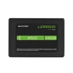 SSD Gamer Warrior, 2.5 POL., SATA, 240GB, W500, Gravação até 500 MB/S - SS210OUT [Reembalado] SS210OUT