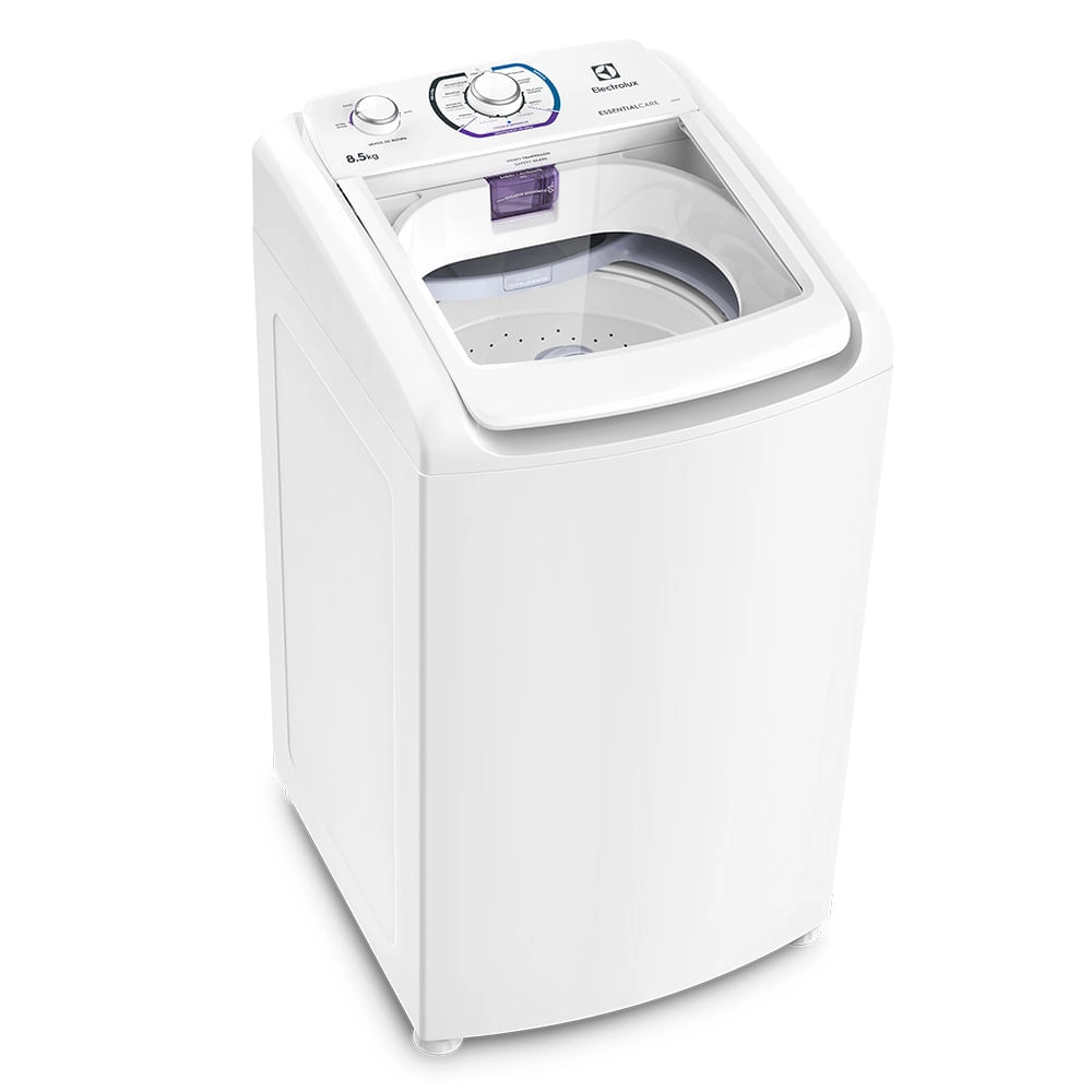 Máquina de Lavar 8,5kg Electrolux Essential Care com Diluição Inteligente e Filtro Fiapos (LES09) 220V