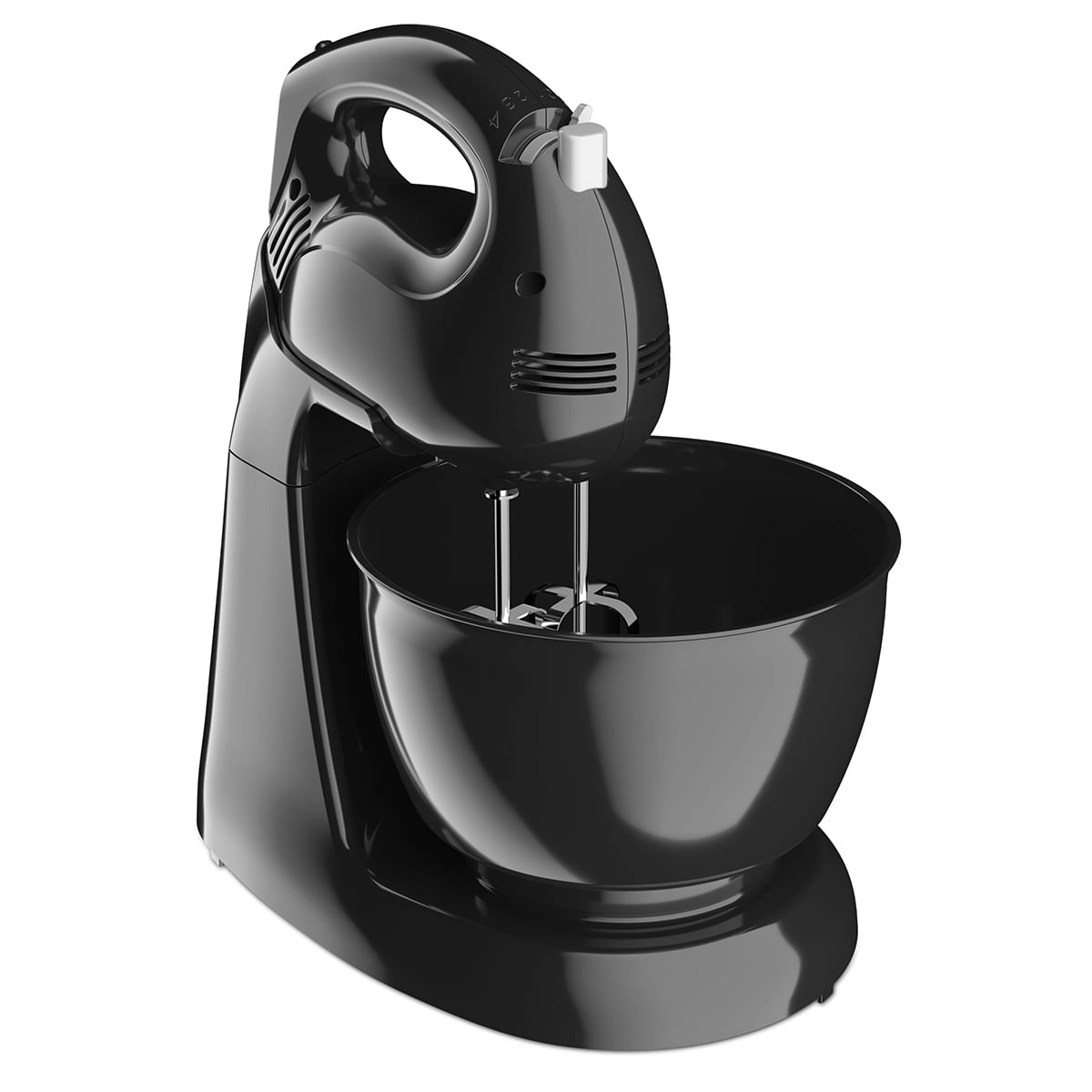 Batedeira Britânia Perola 550 Turbo Double Bowl Preta 500W 220V