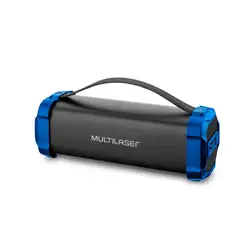 Caixa De Som Portátil Bazooka com Bluetooth, USB, Micro SD (Adaptador Não Incluso) 50W Multilaser - SP350 SP350