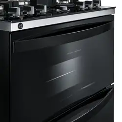 Fogão Brastemp 5 bocas Preto com duplo forno, mesa de vidro e turbo chama - BFD5VCE 220V