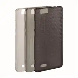 Kit de Capa Protetora para Smartphone Ms70 (P9036) Silicone Cinza Multilaser - PR372 PR372