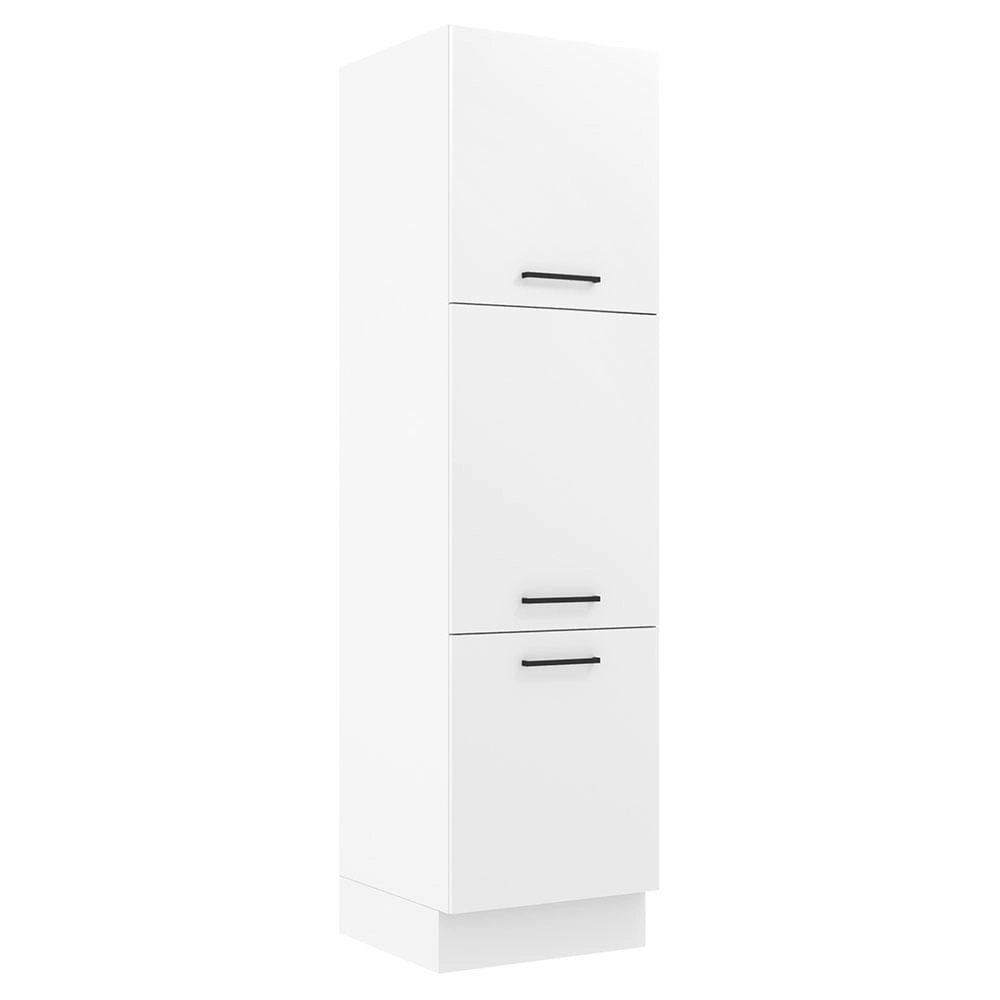 Paneleiro Madesa Agata 60 cm 3 Portas Branco Cor:Branco