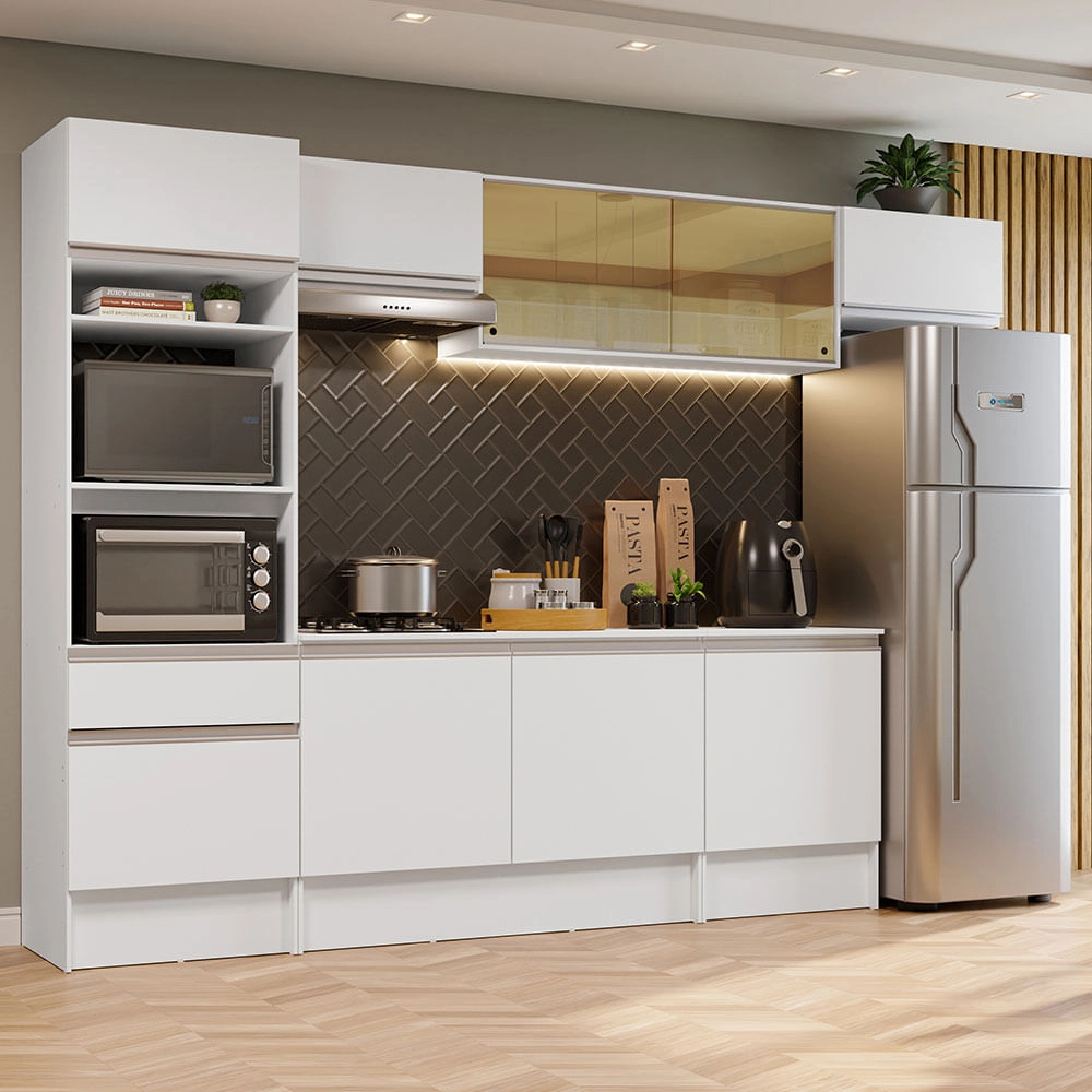 Compre online armário de cozinha completa 300cm