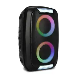 Mini Torre Neon 2 Led Rgb 250w Bt/Sd/Fm/Aux/Tws Multilaser – SP400OUT [Reembalado] SP400OUT