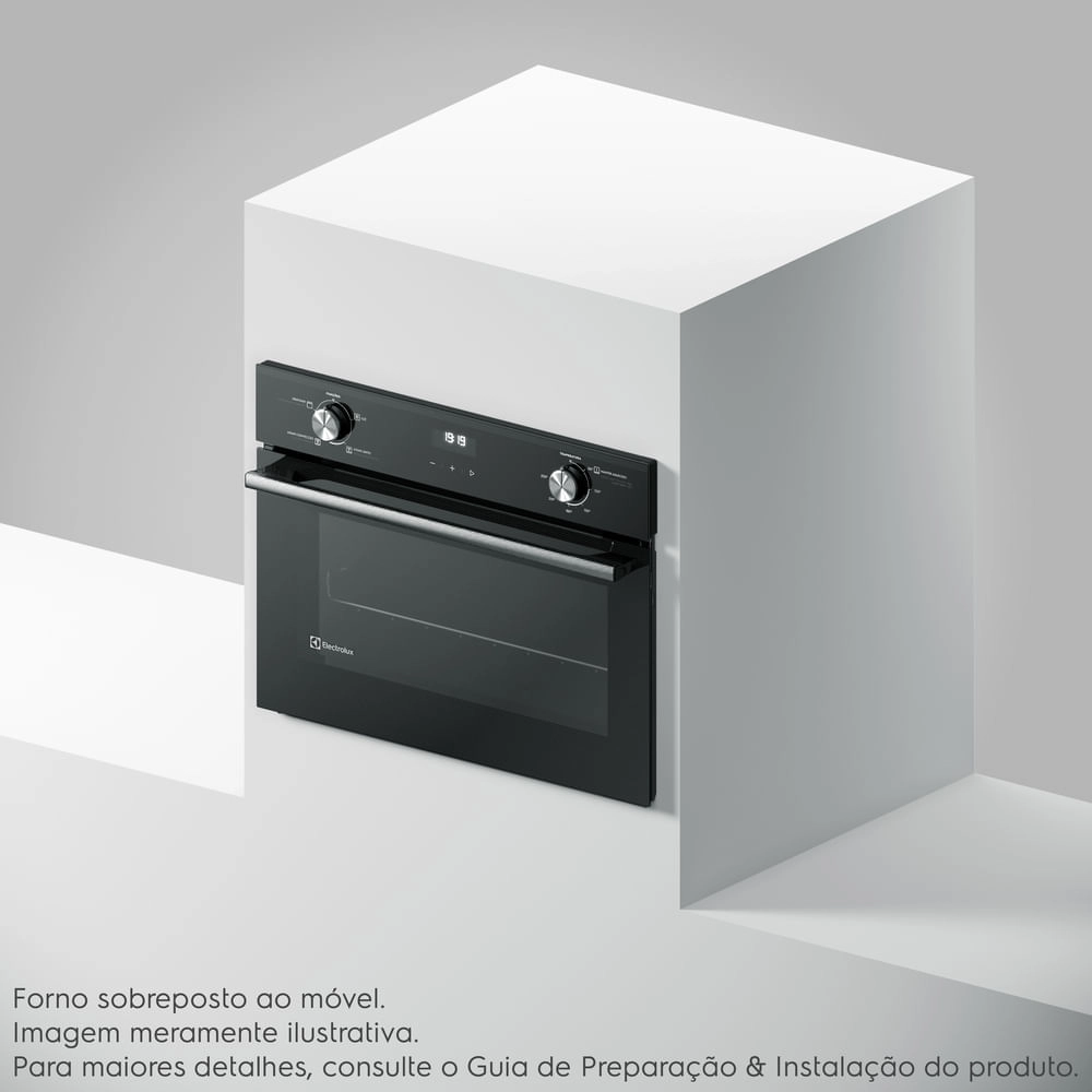 Forno de Embutir Elétrico Electrolux 50L Efficient com PerfectCook360 (OE4EH) 220V