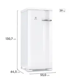 Freezer Electrolux Vertical Uma Porta 162L (FE19) 220V