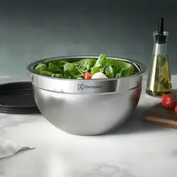 Conjunto de Bowls Tigelas de Inox com Tampa Plástica - Electrolux