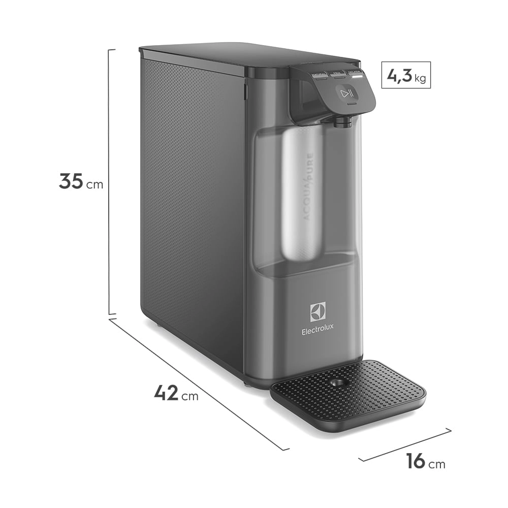 Purificador de água Pure 4x (PE12G) Electrolux Bivolt