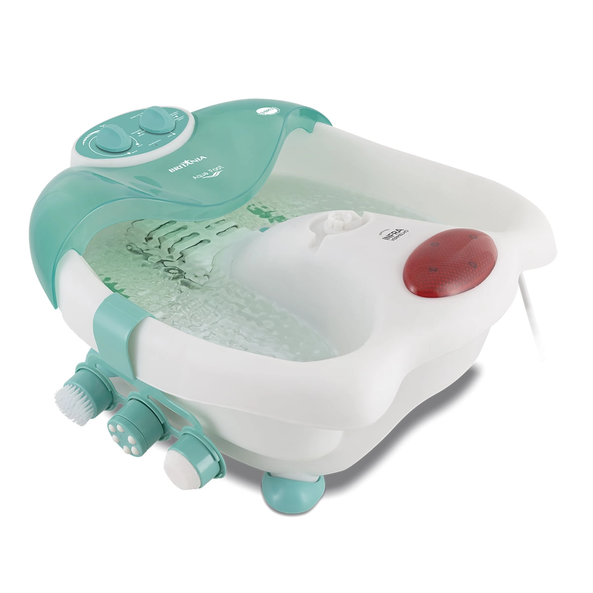 Hidromassageador Britânia Aqua Foot Infra-vermelho Branco 220V