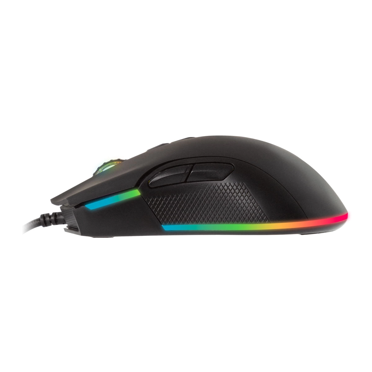 Mouse Gamer Philco PMS70 7 Botões Iluminação RGB 5000 DPI Bivolt