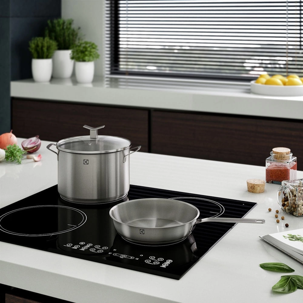 Conjunto de Panelas Inox 5 Peças Electrolux Design