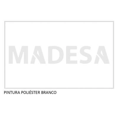 Penteadeira Madesa Camarim 2 Portas e 3 Gavetas (Sem Painel) Branco Cor:Branco