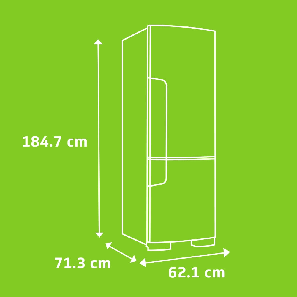 Geladeira Consul Frost Free Duplex 397 litros Branca com freezer embaixo - CRE44BB 220V