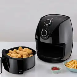 Fritadeira Elétrica Air Fryer 4 Litros 1500w 220v Preta Multilaser - CE222OUT -[Reembalado] CE222OUT