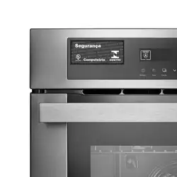 Forno Elétrico de Embutir Panasonic Multifunções 80L Inox - HL-CX668SRPK 220v