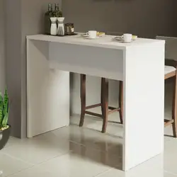 Bancada para Cozinha Reims Madesa 115 cm Branco Cor:Branco