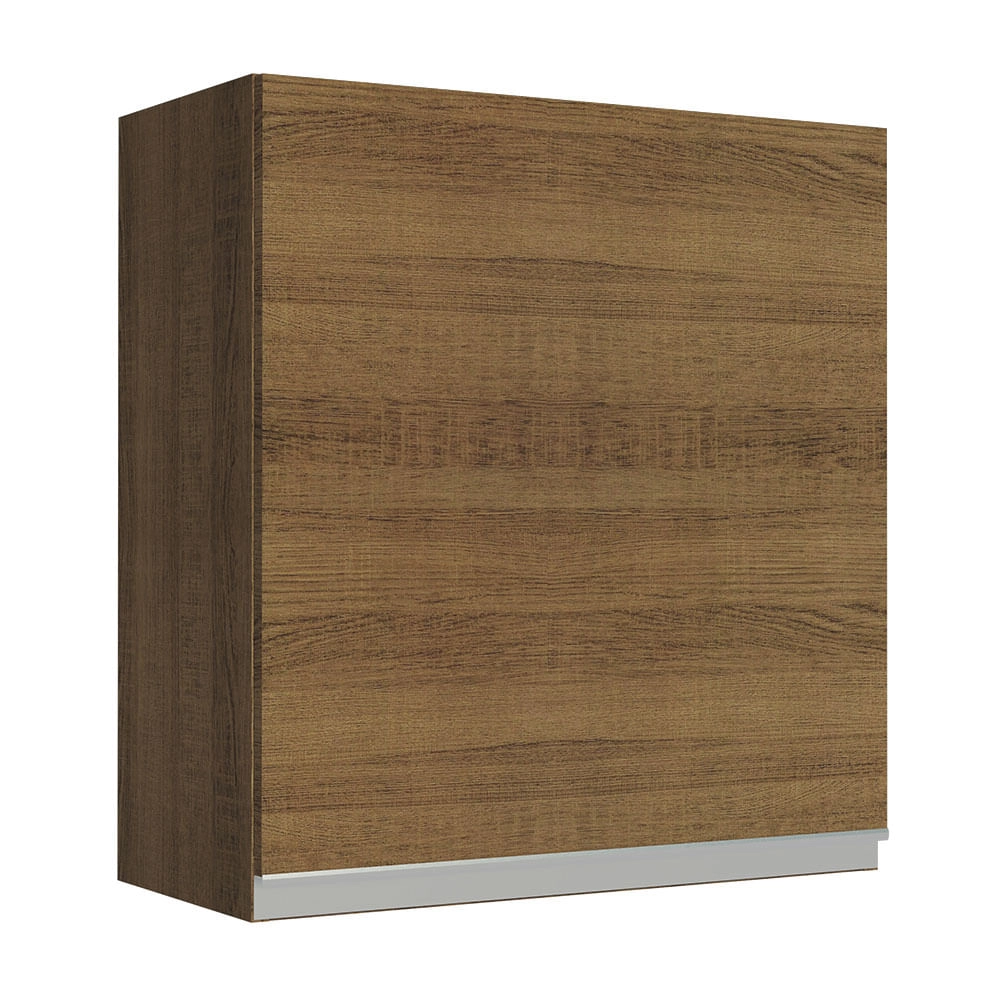 Armário Aéreo Madesa Glamy 60 cm 1 Porta Rustic Cor:Rustic