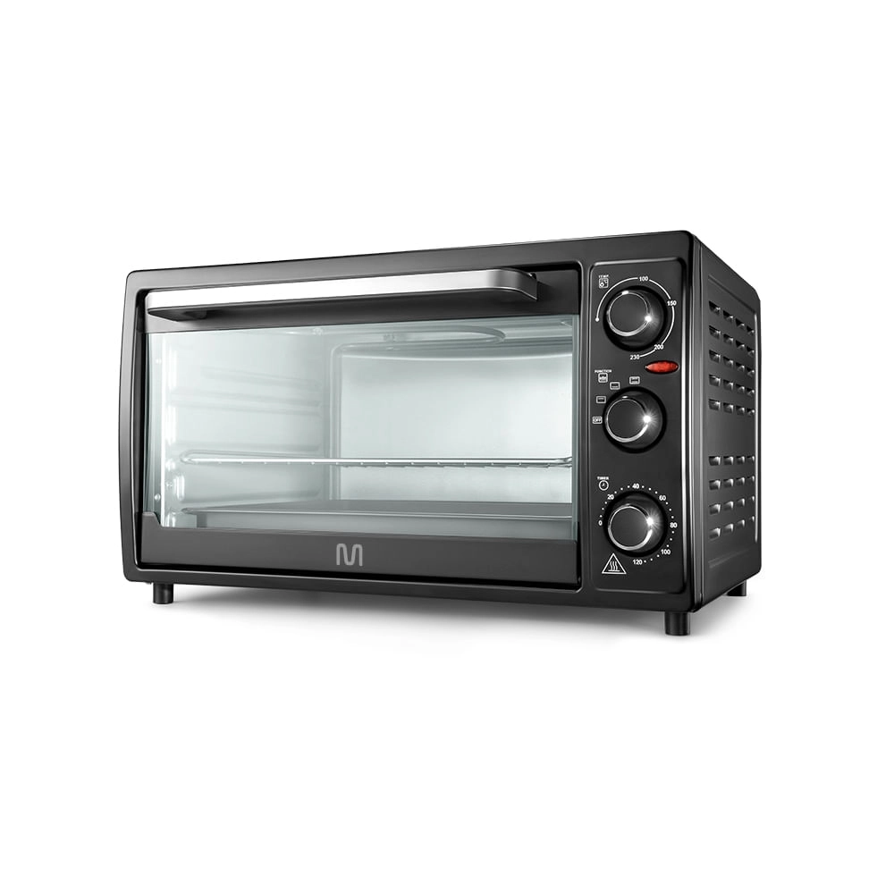 Forno Elétrico 46L 220v-1500w Preto com 3 Funções - Seletor de Temperatura e Time Multilaser - CE026 CE026