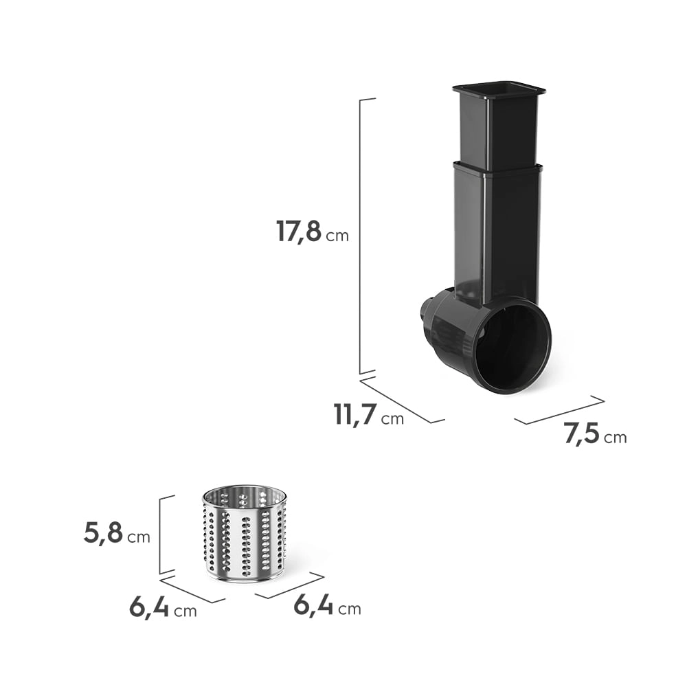 Ralador e Fatiador para Batedeira Planetária Electrolux Expert  KMP70 Ralador e Fatiador para Batedeira Planetária Electrolux Expert KMP70