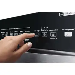 Lava-Louças 10 Serviços Brastemp Cor Inox com Ciclo Pesado   - BLF10BR 220V