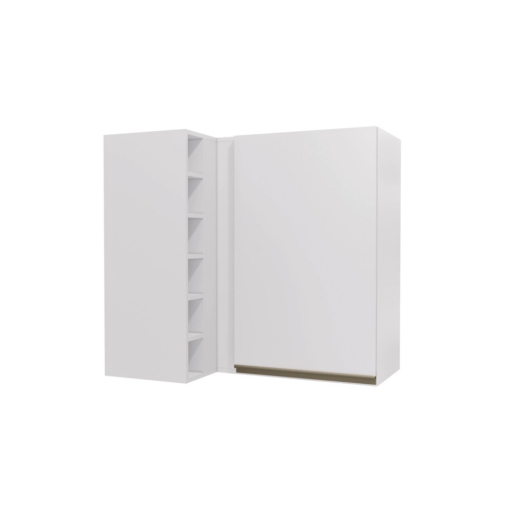 Armário Canto 0.92CM 1 Porta G768-BR Maxi Branco A90XL98XP59 Kappesberg