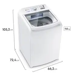 Máquina de Lavar 17kg Electrolux Essential Care com Cesto Inox, Jet&Clean e Ultra Filter (LED17) 220V