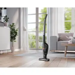 Aspirador de Pó Vertical Electrolux Ergorapido 2 em 1 Iron Grey Luz Led (ERG24C) - até 30 Min Filtro HEPA Função BrushRollClean 420ml Bivolt