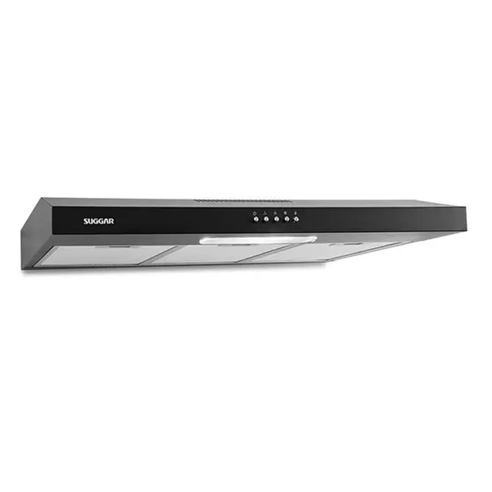 Depurador Suggar DPS162PT Slim 3 Velocidades 60cm Preto 220V