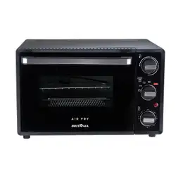 Forno Elétrico Britânia BFE25P Air Fry Preto Esmaltado 25L 220V