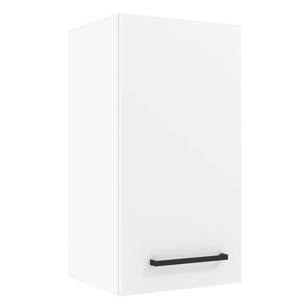 Armário Aéreo Madesa Agata 35 cm 1 Porta Branco Cor:Branco