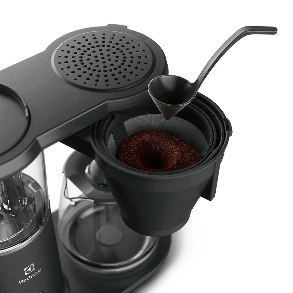 Cafeteira Elétrica Electrolux automática preta Expert com Tecnologia PerfectSense (CMP70) 220V