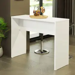 Bancada para Cozinha Lux Madesa 115 cm Branco Cor:Branco