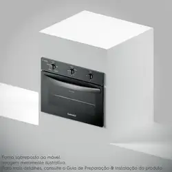 Forno de Embutir Elétrico Continental 50L com TOPLimpaFácil (OC4EM) 220V