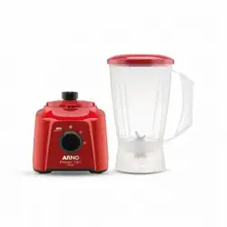 Liquidificador Arno LQ11 Power Mix 2 Velocidades + Pulsar 550W Vermelho 220V