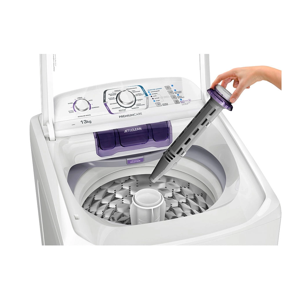 Máquina de Lavar 13Kg Electrolux LPR13 Branca 220V