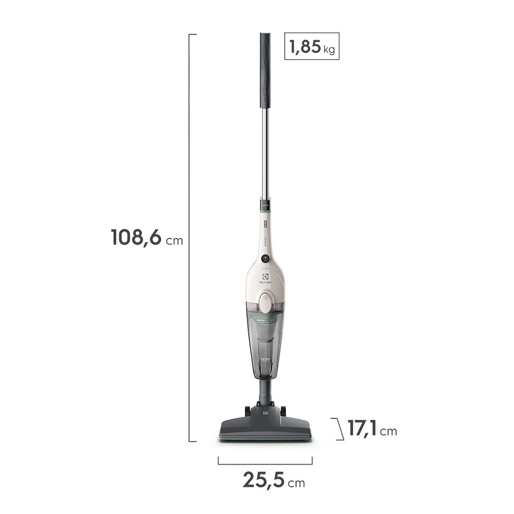 Aspirador de Pó Vertical 1300W Powerspeed Electrolux 2 em 1 (STK14W) 220V