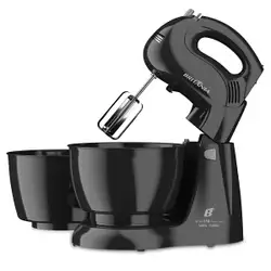 Batedeira Britânia Perola 550 Turbo Double Bowl Preta 500W 220V