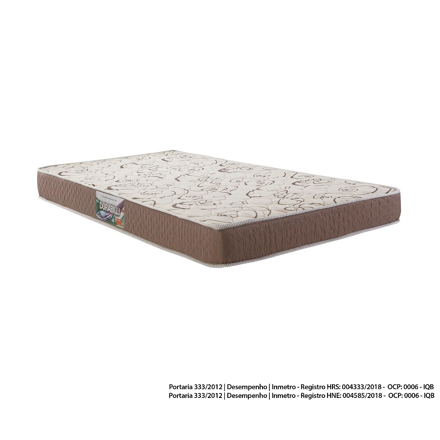 Colchão Casal Espuma D65/23 138X188X20 Durabilli Oxford 150KG Herval