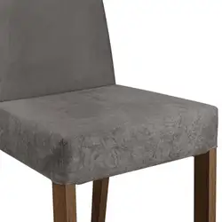 Kit 2 Cadeiras de Jantar 4255 Rustic/Silver Madesa Cor:Rustic/Silver
