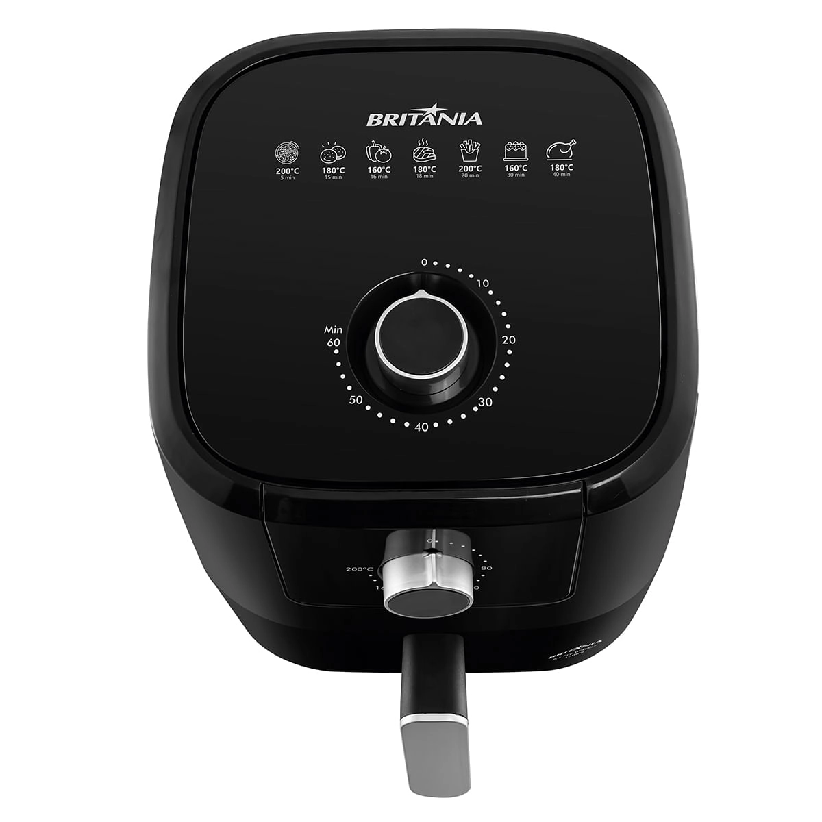 Fritadeira Air Fryer Britânia BFR42P Antiaderente 3L 1300W 220V