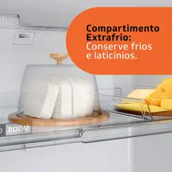 Geladeira Brastemp Frost Free Duplex 375 litros com Espaço Adapt - BRM45HB 220V