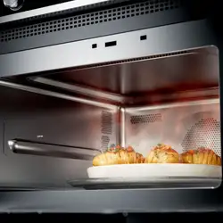 Micro-ondas de embutir Brastemp Gourmand 40 litros inox com Sistema 3D e Sensor Cooking  - BMO45AR 220V