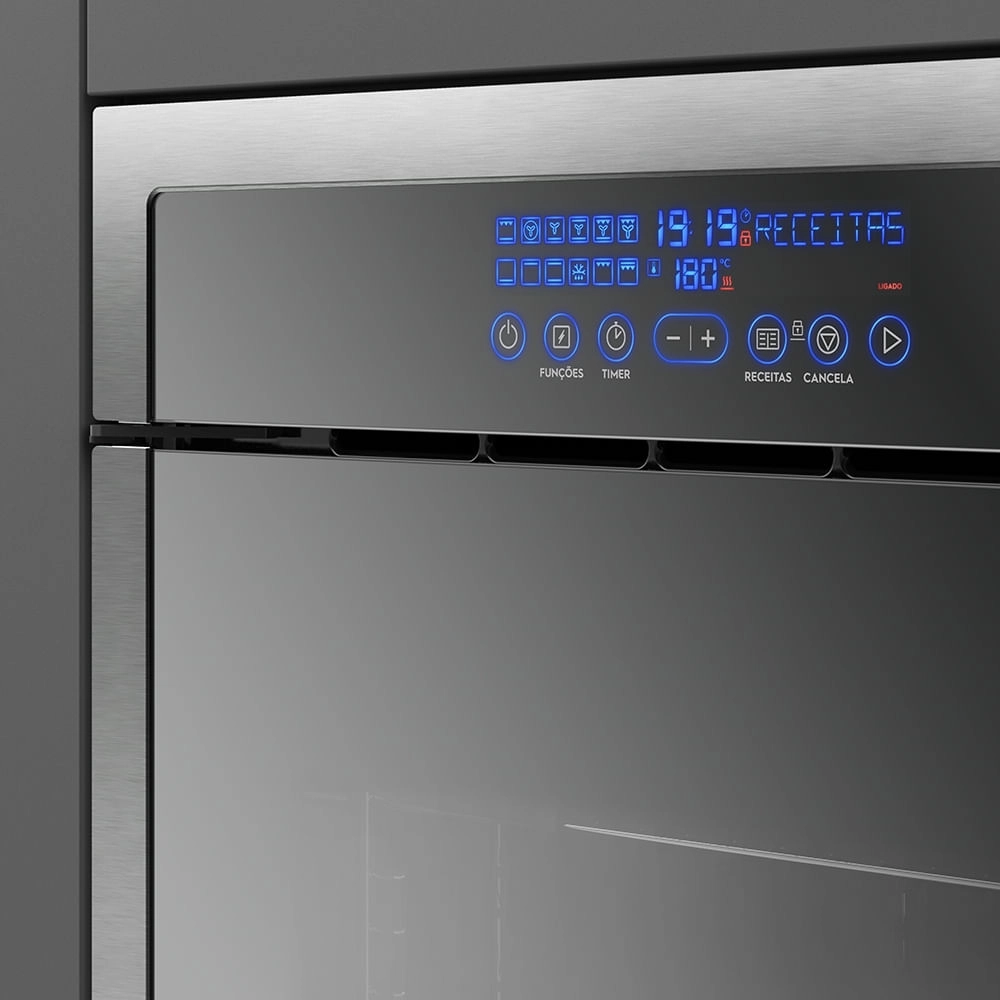 Forno Elétrico Electrolux 80L Inox Home Pro (OE9XT) 220V