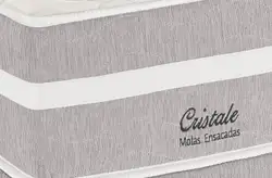 Cama Box Solteiro (Colchão + Base) Reconflex Molas Ensacadas Cristale 88x188x66