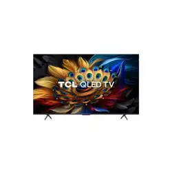 TV QLED Smart 50" TCL 50C655 Ultra HD 4K Google TV 3 HDMI 1 USB Comando de Voz Chumbo Bivolt