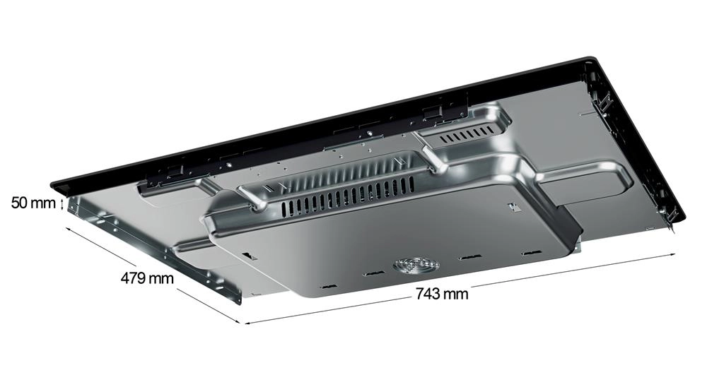 Cooktop 4 bocas de indução Brastemp com Flexizone Preto - BDJ77BE 220v